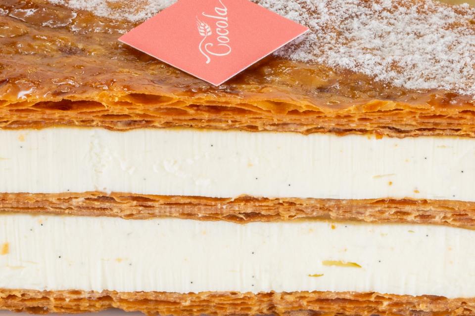 Vanilla Millefeuille/Napoleon: Cocola Bakery